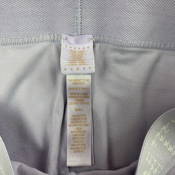 Savage x Fenty Women's Forever Savage Vaporwave Leggings Purple Size Small - Picture 9 of 13